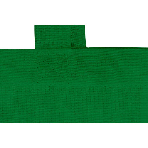 Baumwolltasche Farbig , dunkel grün, Baumwolle, 39,00cm x 41,00cm (Höhe x Breite), Bild 3