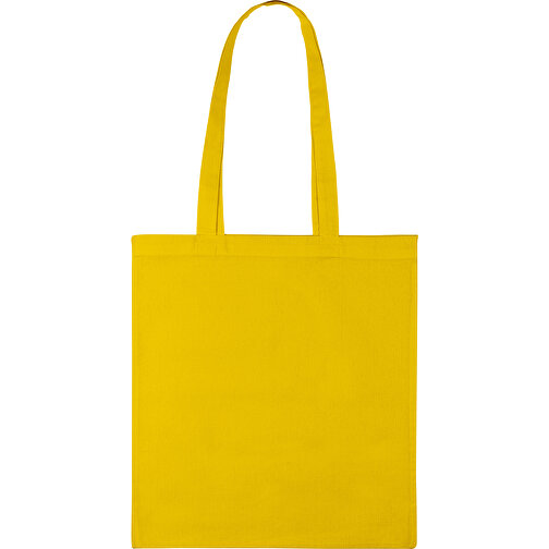 Baumwolltasche Farbig , gelb, Baumwolle, 39,00cm x 41,00cm (Höhe x Breite), Bild 1