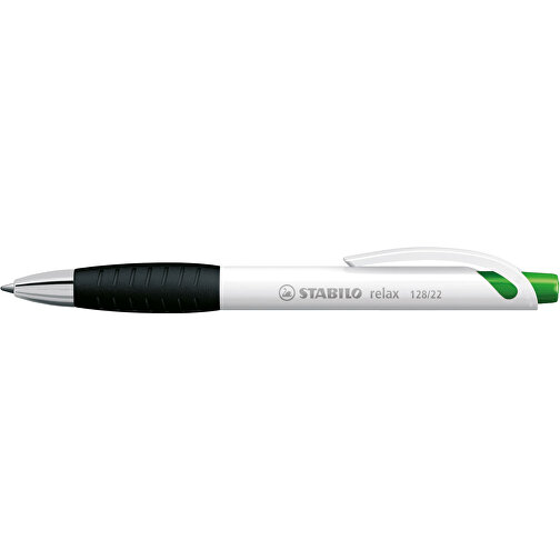 STABILO Relax Kugelschreiber , Stabilo, grün, Kunststoff, 14,60cm x 1,60cm x 1,30cm (Länge x Höhe x Breite), Bild 3