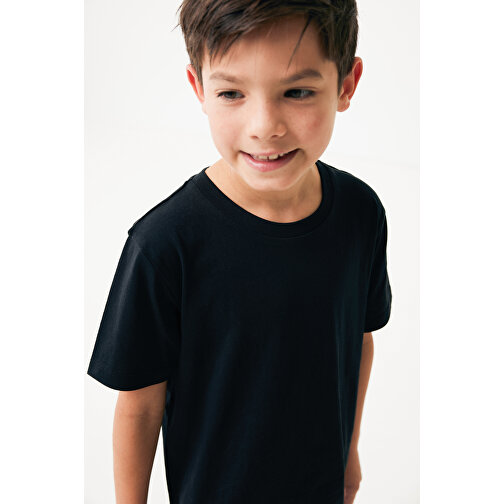 Iqoniq Koli Kids T-Shirt Aus Recycelter Baumwolle , schwarz, 30% recycelte und 70% biologische Baumwolle, 13-14, 65,00cm x 0,50cm (Länge x Höhe), Bild 11