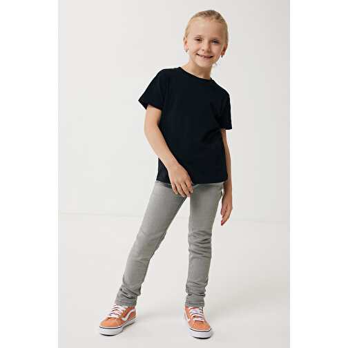 Iqoniq Koli Kids T-Shirt Aus Recycelter Baumwolle , schwarz, 30% recycelte und 70% biologische Baumwolle, 13-14, 65,00cm x 0,50cm (Länge x Höhe), Bild 7