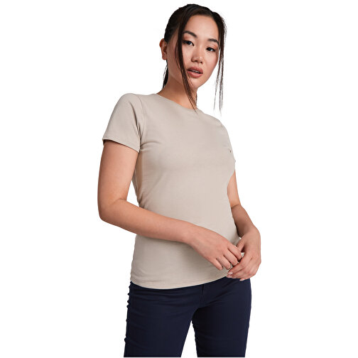 Golden T-Shirt Für Damen , weiß, Single jersey Strick 100% Bio Baumwolle, 160 g/m2, L, , Bild 4