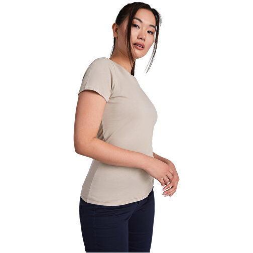 Golden T-Shirt Für Damen , weiß, Single jersey Strick 100% Bio Baumwolle, 160 g/m2, S, , Bild 5