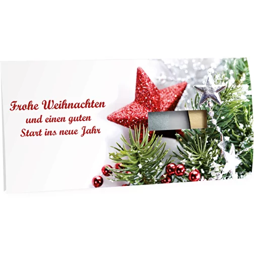 Carte de voeux avec puzzle en bois et feutrine - Carte sapin imprimée 4/0, Image 2