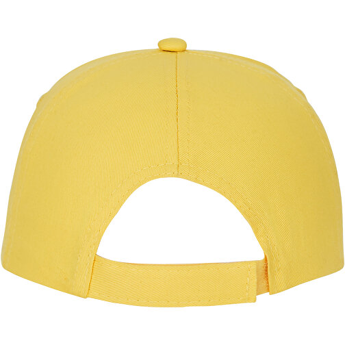 Feniks Kappe Mit 5 Segmenten , gelb, Baumwolltwill 100% Baumwolle, 175 g/m2, , Bild 3