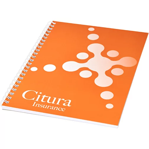 Cahier Desk-Mate® à spirales A5 avec couverture PP, Image 1