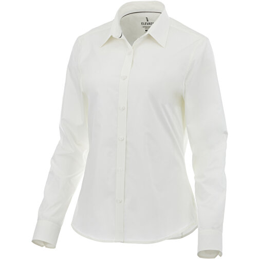 Hamell Langärmlige Bluse , weiß, Poplin-Gewebe 97% Baumwolle, 3% Elastan, 118 g/m2, XXL, , Bild 1