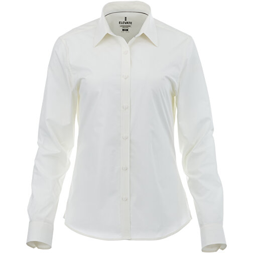 Hamell Langärmlige Bluse , weiß, Poplin-Gewebe 97% Baumwolle, 3% Elastan, 118 g/m2, XXL, , Bild 8