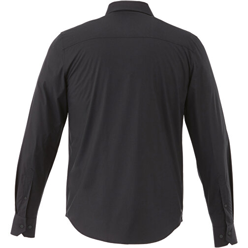 Hamell Langärmliges Hemd , schwarz, Poplin-Gewebe 97% Baumwolle, 3% Elastan, 118 g/m2, XXXL, , Bild 3