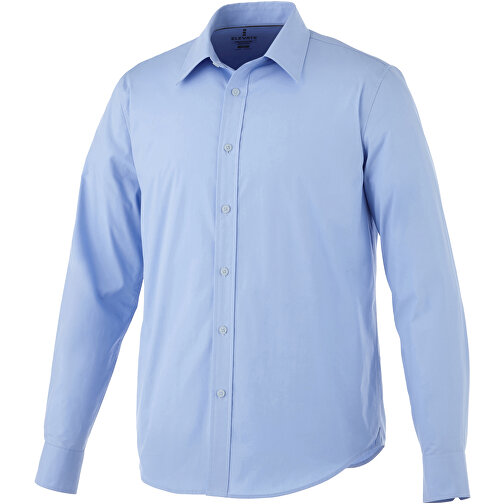 Hamell Langärmliges Hemd , hellblau, Poplin-Gewebe 97% Baumwolle, 3% Elastan, 118 g/m2, XXXL, , Bild 1