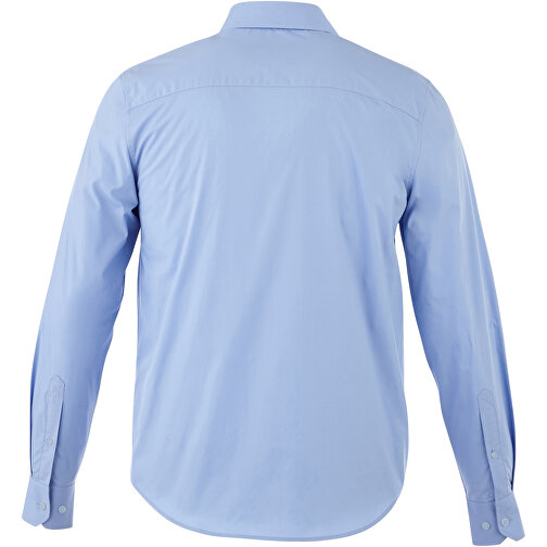 Hamell Langärmliges Hemd , hellblau, Poplin-Gewebe 97% Baumwolle, 3% Elastan, 118 g/m2, L, , Bild 3