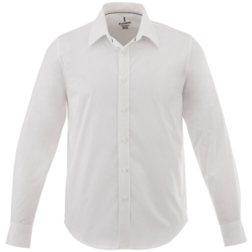Hamell Langärmliges Hemd , weiß, Poplin-Gewebe 97% Baumwolle, 3% Elastan, 118 g/m2, XXXL, , Bild 12