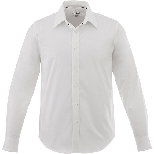 Hamell Langärmliges Hemd , weiß, Poplin-Gewebe 97% Baumwolle, 3% Elastan, 118 g/m2, XXL, , Bild 2