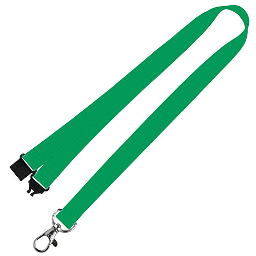 Schlüsselband Standard , Promo Effects, grün, Polyester, 92,00cm x 1,50cm (Länge x Breite), Bild 1