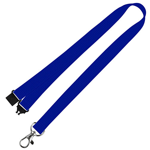 Schlüsselband Standard , Promo Effects, blau, Polyester, 92,00cm x 1,50cm (Länge x Breite), Bild 1