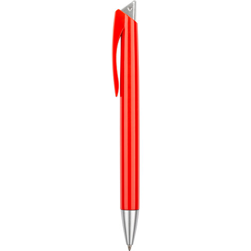 Kugelschreiber Roxi Color , Promo Effects, rot, Kunststoff, 14,10cm (Länge), Bild 2