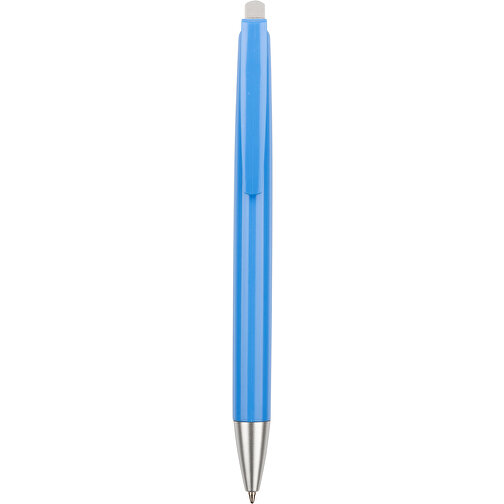 Kugelschreiber Roxi Color , Promo Effects, hellblau, Kunststoff, 14,10cm (Länge), Bild 4