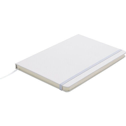 Basic Hardcover Notizbuch A5, Weiß , weiß, Papier, 1,30cm x 21,00cm (Länge x Höhe), Bild 3