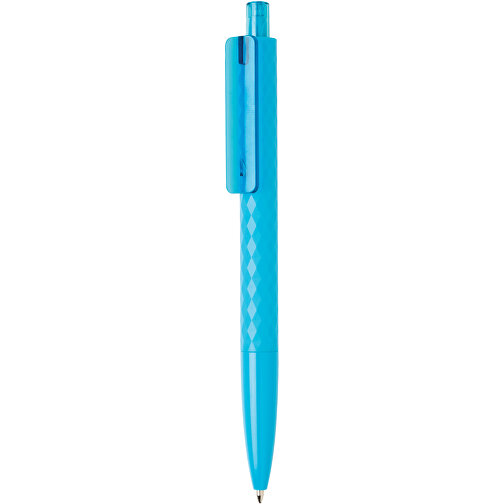 X3 Stift, Blau , blau, ABS, 14,00cm (Höhe), Bild 1