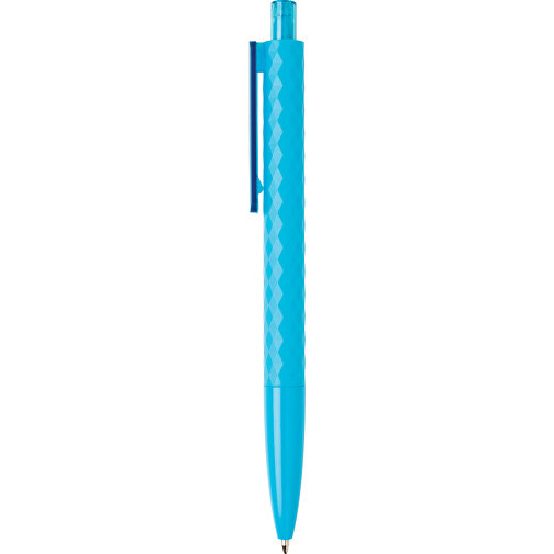 X3 Stift, Blau , blau, ABS, 14,00cm (Höhe), Bild 4