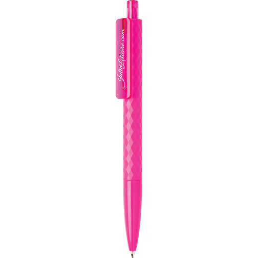 X3 Stift, Rosa , rosa, ABS, 14,00cm (Höhe), Bild 2