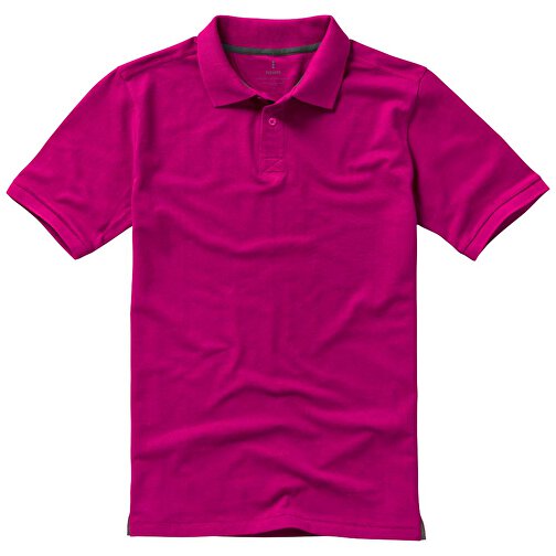 Calgary Poloshirt Für Herren , magenta, Piqué Strick 100% BCI Baumwolle, 200 g/m2, XL, , Bild 13
