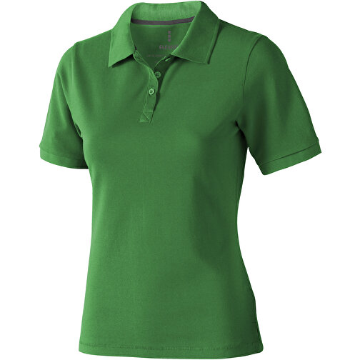Calgary Poloshirt Für Damen , farngrün, Piqué Strick  Baumwolle, 200 g/m2, S, , Bild 1