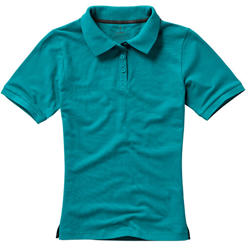 Calgary Poloshirt Für Damen , aquablau, Piqué Strick  Baumwolle, 200 g/m2, XL, , Bild 23