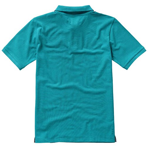 Calgary Poloshirt Für Herren , aquablau, Piqué Strick 100% BCI Baumwolle, 200 g/m2, XL, , Bild 14