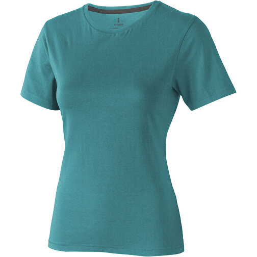 Nanaimo – T-Shirt Für Damen , aquablau, Single jersey Strick 100% BCI Baumwolle, 160 g/m2, XL, , Bild 1
