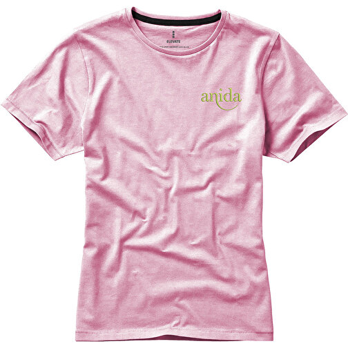 Nanaimo – T-Shirt Für Damen , hellrosa, Single jersey Strick 100% BCI Baumwolle, 160 g/m2, XXL, , Bild 4