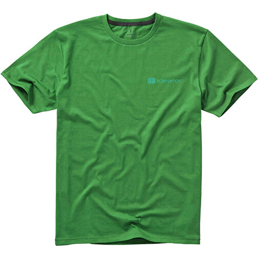 Nanaimo T-Shirt Für Herren , farngrün, Single jersey Strick 100% BCI Baumwolle, 160 g/m2, L, , Bild 2