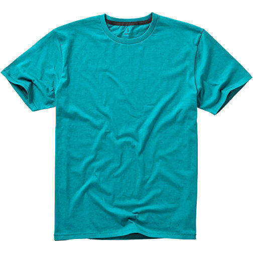 Nanaimo T-Shirt Für Herren , aquablau, Single jersey Strick 100% BCI Baumwolle, 160 g/m2, XS, , Bild 8