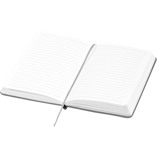Executive A4 Hard Cover Notizbuch , silber, Karton, Lederimitat Papier, 29,80cm x 1,50cm x 20,90cm (Länge x Höhe x Breite), Bild 6