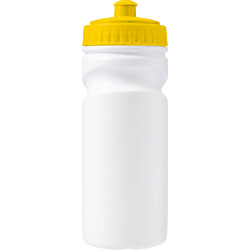 Trinkflasche Aus Kunststoff Demi , gelb, PE, PP, , Bild 1