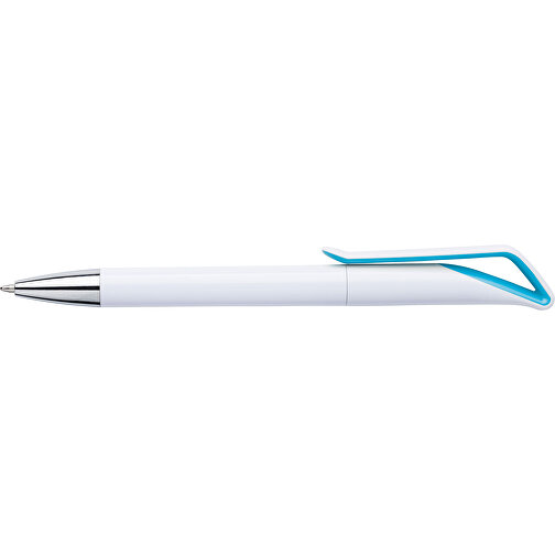 Kugelschreiber Aus Kunststoff Tamir , hellblau, ABS, Plastik, , Bild 3