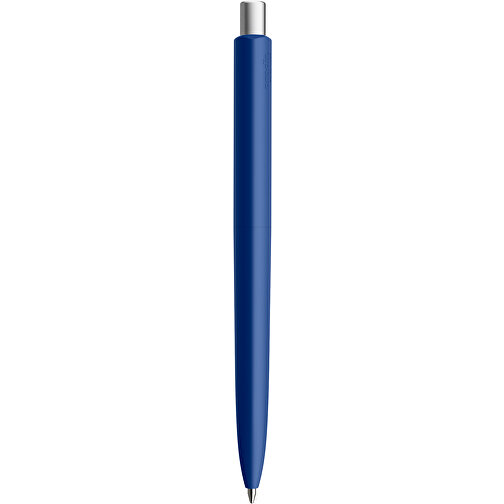 Prodir DS8 PSR Push Kugelschreiber , Prodir, klassikblau/silber satiniert/cyan, Kunststoff/Metall, 14,10cm x 1,50cm (Länge x Breite), Bild 3
