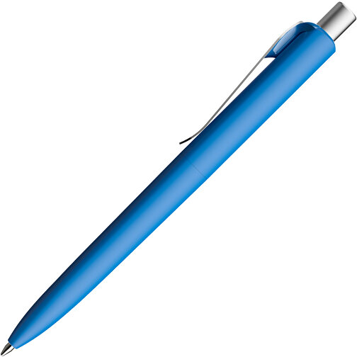 Prodir DS8 PSR Push Kugelschreiber , Prodir, trueblue/silber satiniert, Kunststoff/Metall, 14,10cm x 1,50cm (Länge x Breite), Bild 4