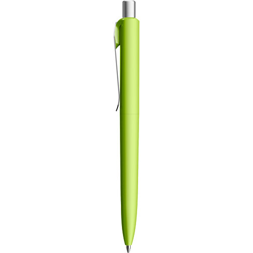 Prodir DS8 PSR Push Kugelschreiber , Prodir, hellgrün/silber satiniert, Kunststoff/Metall, 14,10cm x 1,50cm (Länge x Breite), Bild 2