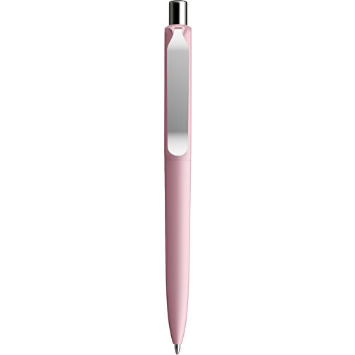 Prodir DS8 PSR Push Kugelschreiber , Prodir, rosé/silber poliert, Kunststoff/Metall, 14,10cm x 1,50cm (Länge x Breite), Bild 1