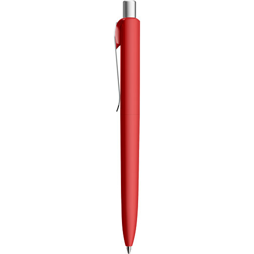 Prodir DS8 PSR Push Kugelschreiber , Prodir, dunkelrot/silber satiniert, Kunststoff/Metall, 14,10cm x 1,50cm (Länge x Breite), Bild 2