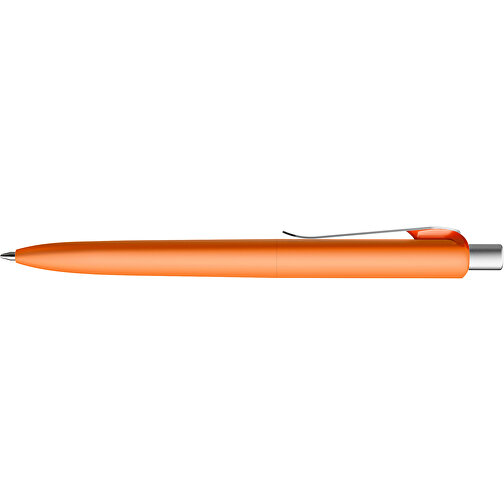 Prodir DS8 PSR Push Kugelschreiber , Prodir, orange/silber satiniert, Kunststoff/Metall, 14,10cm x 1,50cm (Länge x Breite), Bild 5