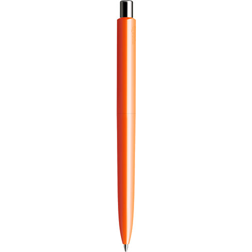 Prodir DS8 PSP Push Kugelschreiber , Prodir, orange/silber poliert, Kunststoff/Metall, 14,10cm x 1,50cm (Länge x Breite), Bild 3