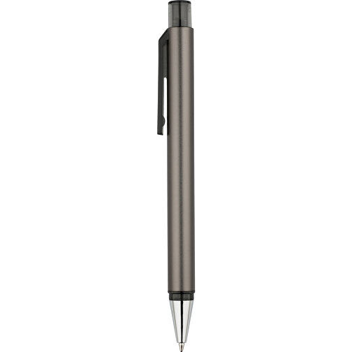 Kugelschreiber Ally , Promo Effects, grau, Metall, Kunststoff, 13,80cm (Länge), Bild 1
