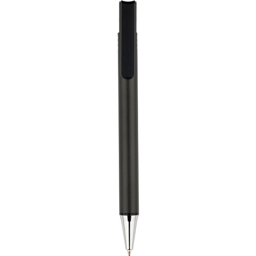 Kugelschreiber Grace , Promo Effects, schwarz, Metall, Kunststoff, 14,30cm (Länge), Bild 3