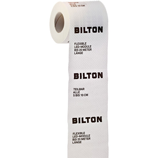 Toilet Rolls , weiß, Chlorfrei gebleichtes 3-lagiges Papier, 10,00cm (Breite), Bild 2