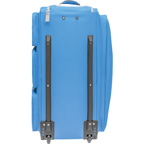 Trolley-Reisetasche 9P , blau, grau, 600D Polyester, 75,00cm x 33,00cm x 30,50cm (Länge x Höhe x Breite), Bild 4