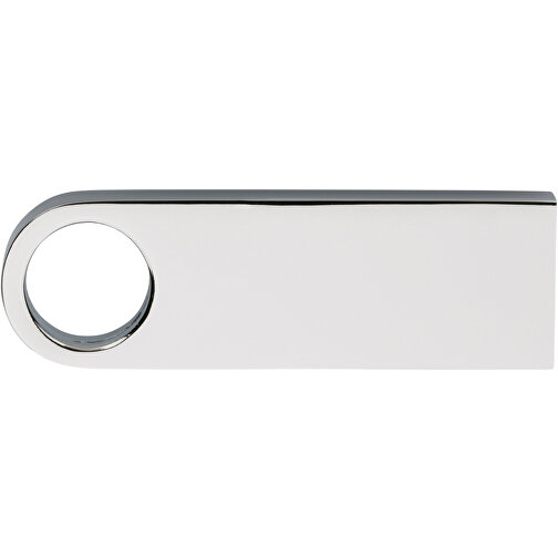 Chiavetta USB Metallo 8 GB lucente con confezione, Immagine 3