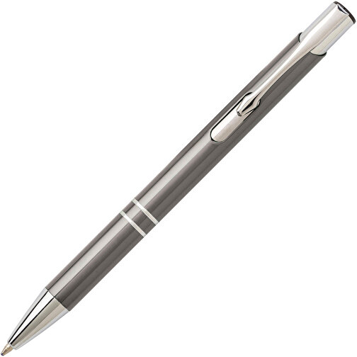 Kugelschreiber Aus Aluminium Delia , grau, Aluminium, Metall, , Bild 2