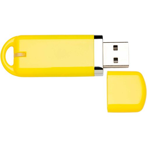 USB-Stick Focus Matt 2.0 8GB , Promo Effects MB , gelb MB , 8 GB , Kunststoff MB , 3 - 10 MB/s MB , , Bild 3